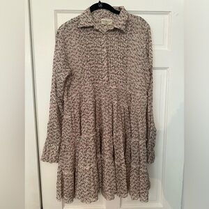 Denim & Supply Ralph Lauren Floral Button Down Shirt - Red and White